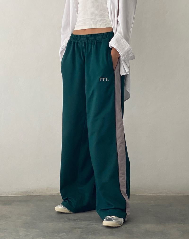 Női Motel Rocks Bedion Oversized Jogger Nadrág Zöld | QRZ438ZK