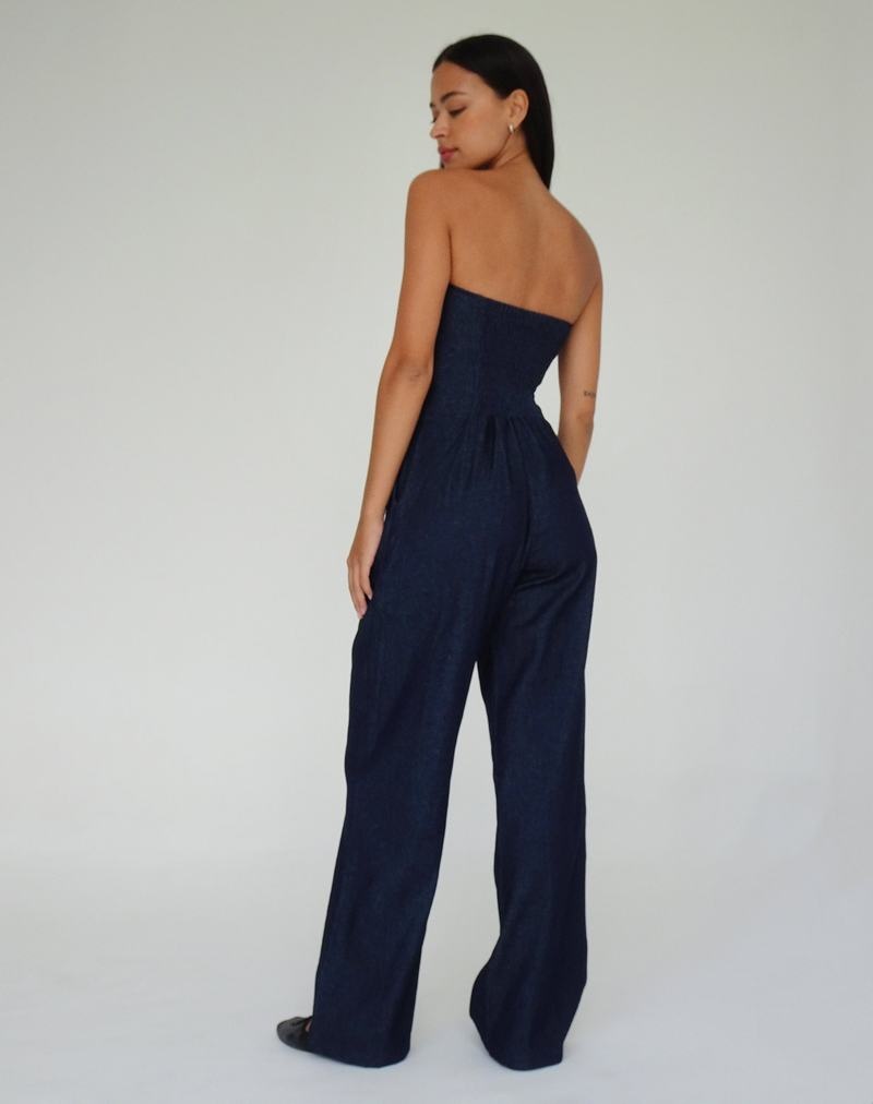 Női Motel Rocks Kyaria Jumpsuit Sötétkék | OOR7957WA